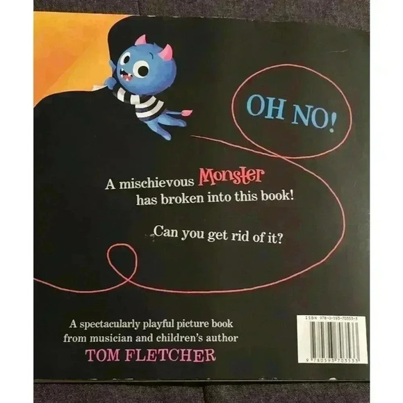 Children's Book, Unbranded, Monster in Your Book, Blue - Picture 5 of 5